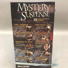 Load image into Gallery viewer, 1996 Mystery &amp; Suspense Hollywood Classics Boxed VHS Set (10 videos)

