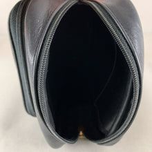 Load image into Gallery viewer, Coach Black Leather Flight Crossbody Bag Purse (9x7x4&quot;)
