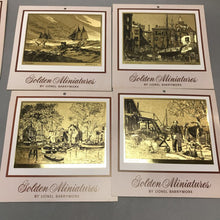 Load image into Gallery viewer, 1965 Golden Miniatures Prints by Lionel Barrymore (8pc set)
