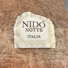 Load image into Gallery viewer, Nido Notte Italia Plaid Oversized Throw Blanket Fringe Thick Soft Made In Italy (90x80)
