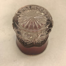 Load image into Gallery viewer, Vintage Ruby Red Flash Souvenir of Blue Mound, Kans. Small Glass (2&quot;)
