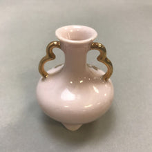 Load image into Gallery viewer, Vintage Made in Japan Miniature Asian Pink Porcelain Vase (2.25&quot;T)
