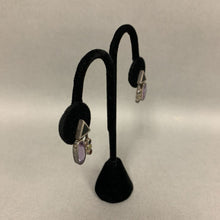 Load image into Gallery viewer, Sterling Onyx Multi-Gemstone Geometric Earrings
