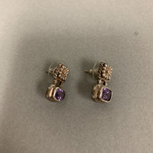 Load image into Gallery viewer, Sterling Amethyst Earrings
