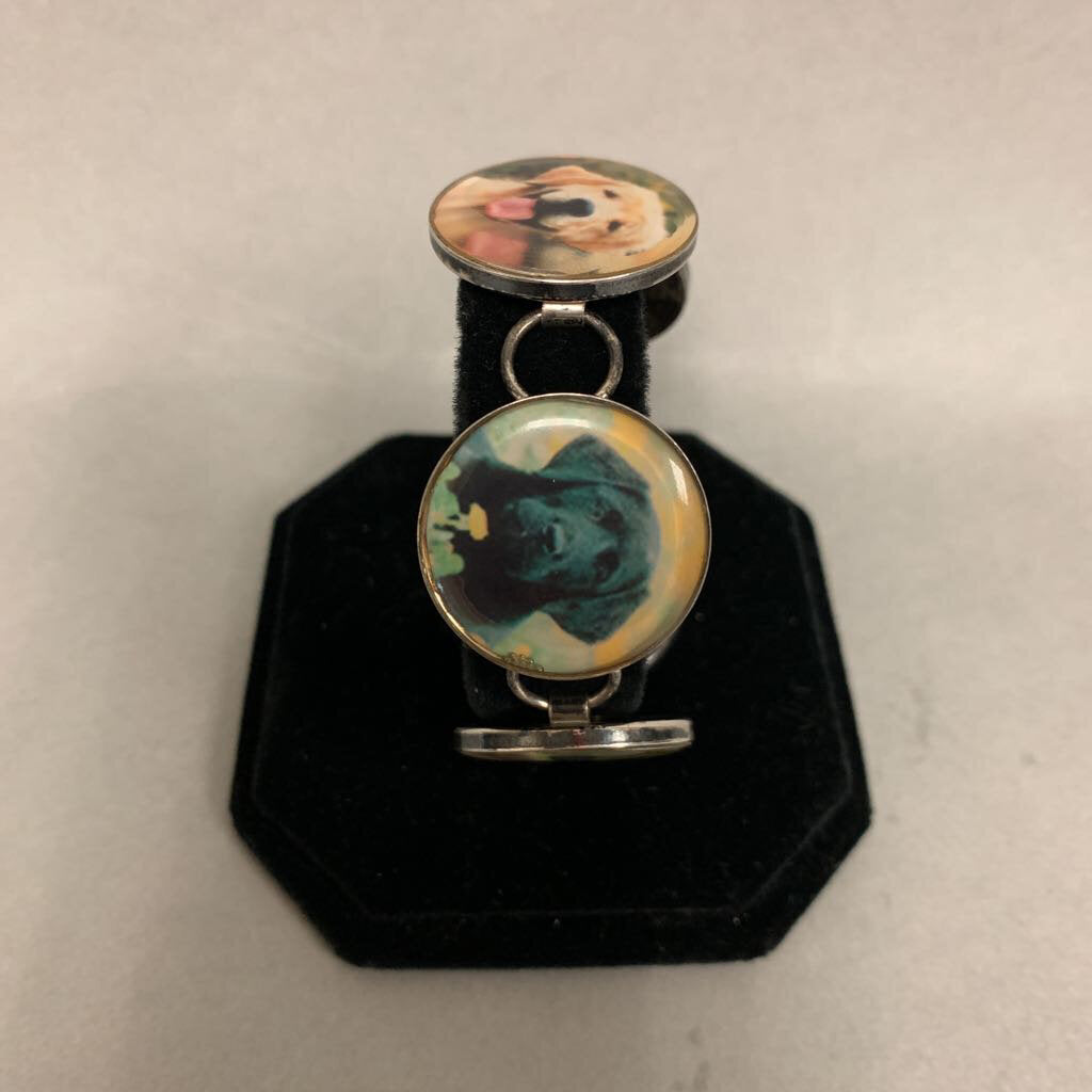 Sterling Dog Photo Link Bracelet (6.5