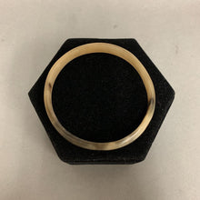 Load image into Gallery viewer, Vintage Carved Polished Horn Bangle Bracelet (2.5&quot;)
