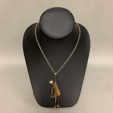 Load image into Gallery viewer, James LeTerneau &quot;Hanging by a Thread&quot; Mixed Metals Necklace (24&quot;)
