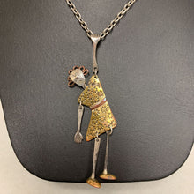 Load image into Gallery viewer, James LeTerneau &quot;Hanging by a Thread&quot; Mixed Metals Necklace (24&quot;)
