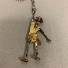 Load image into Gallery viewer, James LeTerneau &quot;Hanging by a Thread&quot; Mixed Metals Necklace (24&quot;)
