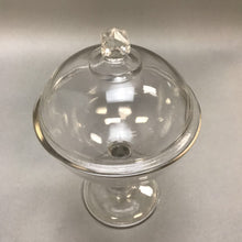 Load image into Gallery viewer, Footed Glass Compote w Lid (10&quot; x 6&quot;)

