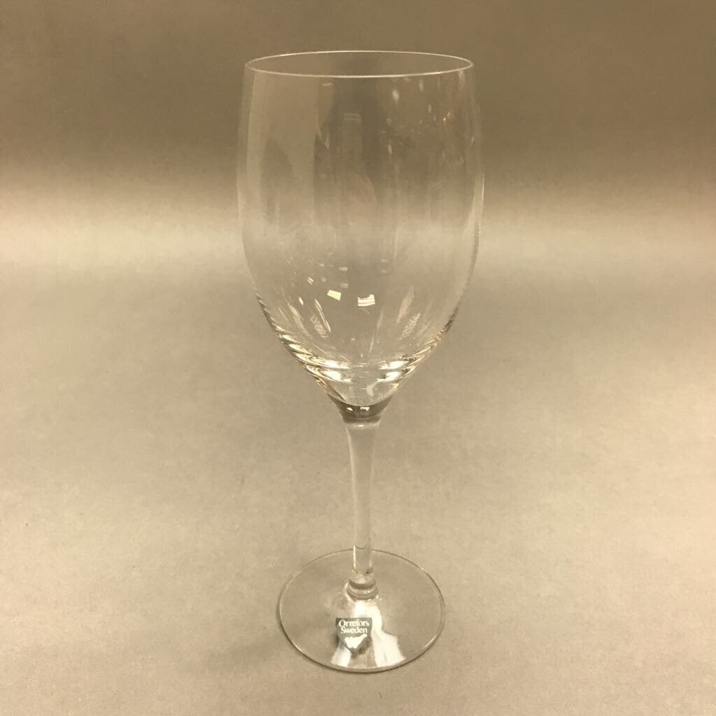 Orrefors Prelude Crystal Water/Wine Glass/Goblet (7.5