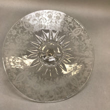 Load image into Gallery viewer, Vintage Crystal Tiffin Franciscan Rose Center Handle Tray (11&quot;)
