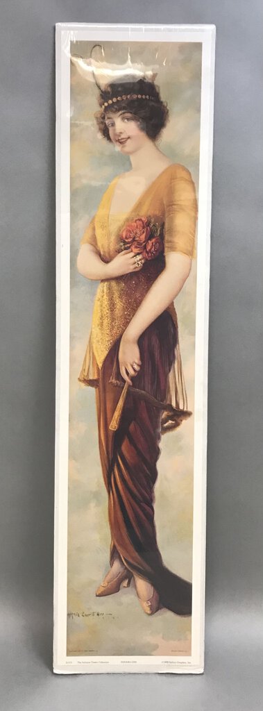 Panama Girl by Alfred Everitt Vintage Advertising Art Print (35x8.5