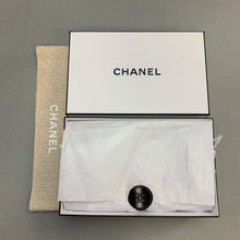 Load image into Gallery viewer, Chanel Signature Logo White Gift Box w/ Gold Ribbon (Empty) (3x9x6&quot;)
