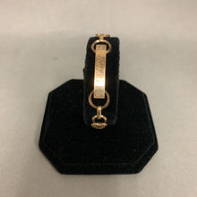 Load image into Gallery viewer, Vintage Gold Filled Lamode Etched ID Bracelet (6.75&quot;)
