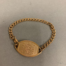 Load image into Gallery viewer, Vintage Gold Filled Medical Alert Bracelet (7&quot;)
