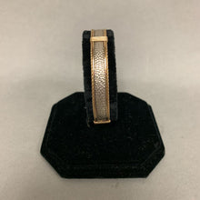 Load image into Gallery viewer, Artisan Made 10K Gold Hammered Sterling Bracelet (10.4g)
