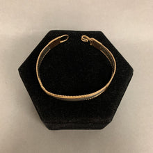 Load image into Gallery viewer, Artisan Made 10K Gold Hammered Sterling Bracelet (10.4g)
