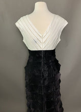 Load image into Gallery viewer, Adrianna Papell Black &amp; White Evening Dress (sz 8P)

