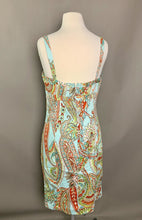 Load image into Gallery viewer, Tommy Bahama Blue Paisley Summer Dress (sz 12)
