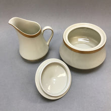 Load image into Gallery viewer, Mikasa Colony Gold - Cream Pitcher &amp; Sugar Bowl
