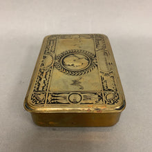 Load image into Gallery viewer, Brass Christmas 1914 Princess Mary Tin (1x5x3&quot;)
