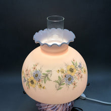 Load image into Gallery viewer, Pink / Clear Parlor &quot;Gone With the Wind&quot; Lamp (21&quot; Tall)
