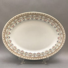 Load image into Gallery viewer, Antique Limoges Pink Rose Gold Oval Platter (15&quot;)

