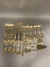 Load image into Gallery viewer, Set of 35 Gold Finish Rogers Bros. Flatware 4 Place Setting Plus Extra
