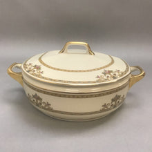 Load image into Gallery viewer, Epiag Czechoslovakia Moresque China Casserole Dish w Handles (8&quot;)
