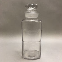 Load image into Gallery viewer, Vintage Drug Store Apothecary Candy Jar Clear Glass w/ Lid (9&quot;)
