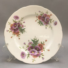 Load image into Gallery viewer, Hammersley Lunch Plate Pink &amp; Lavender Purple Daisies (8&quot;)
