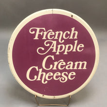 Load image into Gallery viewer, Vintage &quot;Poppin Fresh Pies&quot; Round Store Sign French Apple Cream Cheese (14&quot;)
