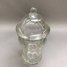 Load image into Gallery viewer, Vintage Apothecary Clear Glass Heavy Jar Dome Lid Candy Cookies Treats (10&quot;))
