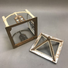 Load image into Gallery viewer, Vintage Glass Terrarium House As Is (10&quot; x 6.5&quot; x 6.5&quot;)
