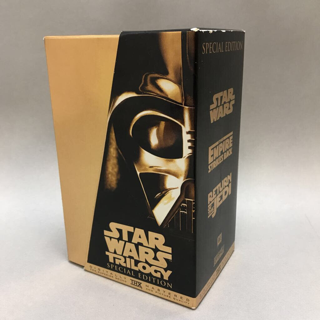 Star Wars Trilogy Special Edition VHS Set, 1997 (8x3.5x4)