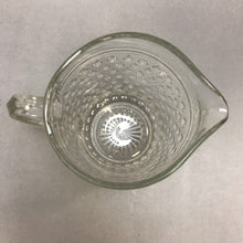 Load image into Gallery viewer, Anchor Hocking Clear Hobnail Glass Pitcher
