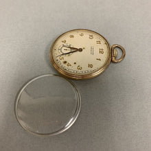 Load image into Gallery viewer, Antique Waltham Premier 10K Rolled Yellow Gold Plated Pocket Watch (As-Is)
