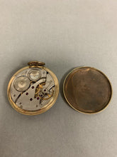 Load image into Gallery viewer, Antique Waltham Premier 10K Rolled Yellow Gold Plated Pocket Watch (As-Is)
