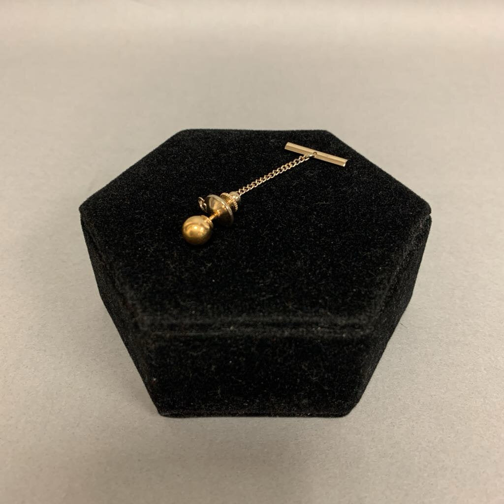 14K Gold Tie Pin (0.9g)