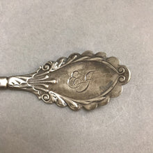 Load image into Gallery viewer, 1861 Antique Tiffany &amp; Co. Grecian Coin Preserve Spoon (8&quot;)
