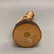 Load image into Gallery viewer, Dolfi Hand Painted Carved Wood Boy Figure (6&quot;)
