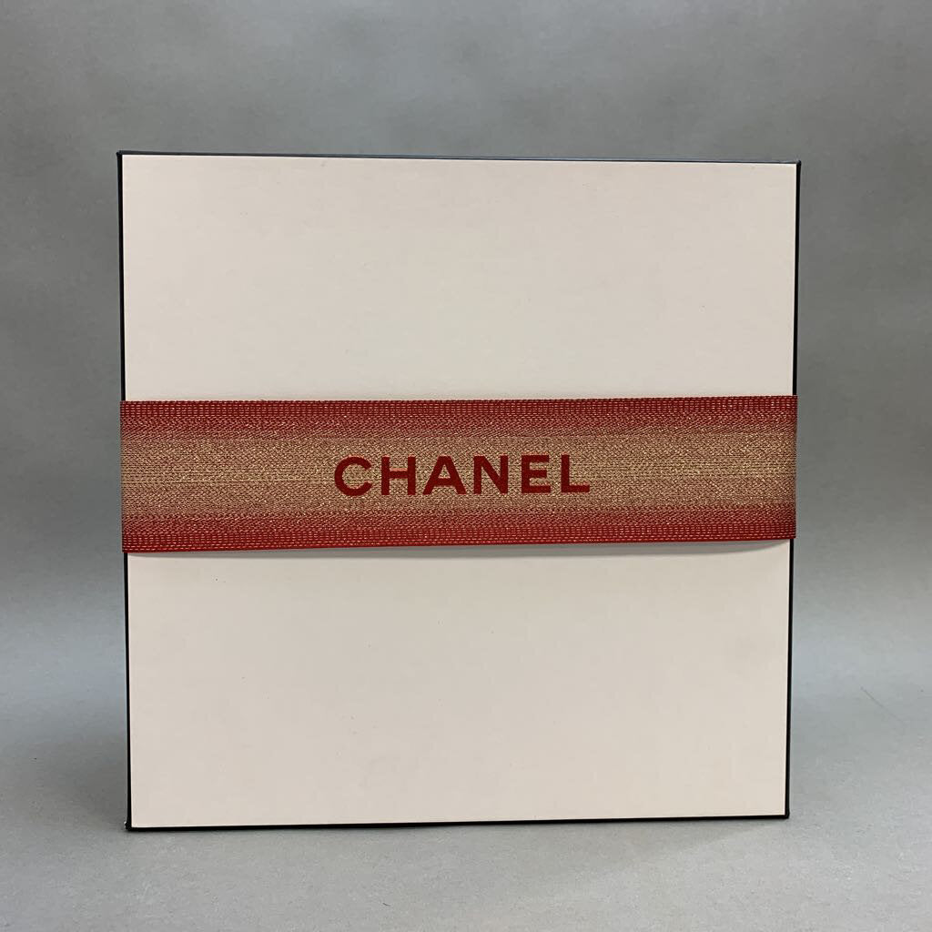 Chanel Large Logo GIft Box w/ Red Ribbon (Empty) (11x11x4.5