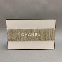 Load image into Gallery viewer, Chanel Small Logo Gift Box w/ Gold Ribbon (Empty) (6x9x3&quot;)
