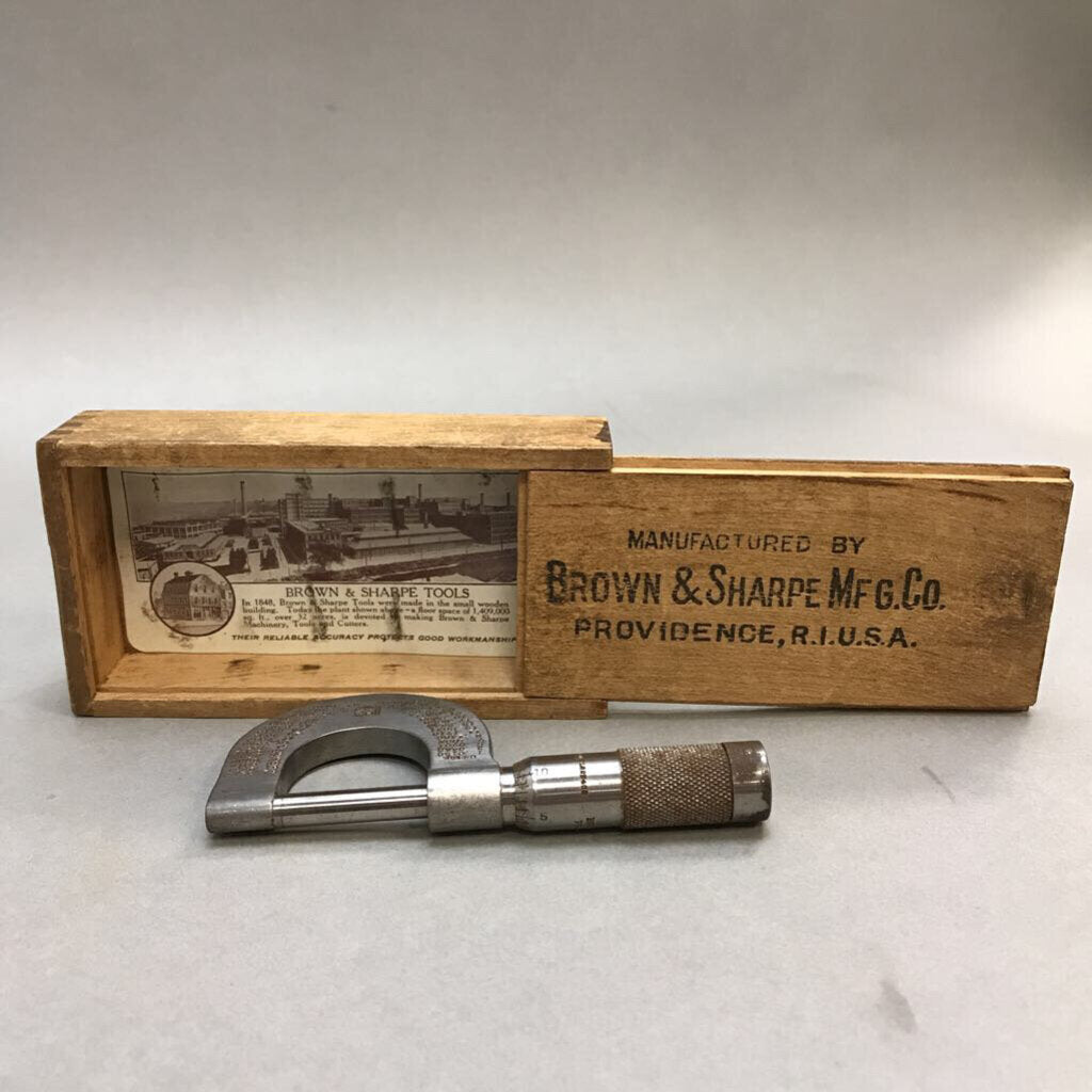 Brown & Sharpe Micrometer .01-1