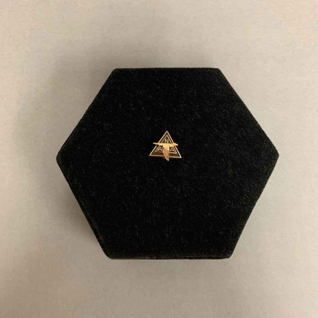 Vintage NAA Gold Filled Lapel Pin
