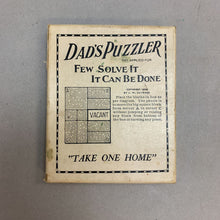 Load image into Gallery viewer, Vintage Dad&#39;s Puzzler &amp; Other Wooden Games
