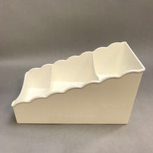 Load image into Gallery viewer, Vintage White Hard Plastic Tupperware Seasoning Packet Holder (10x5x6)
