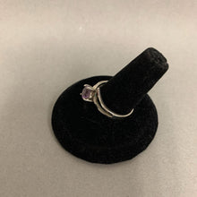 Load image into Gallery viewer, Sterling Amethyst Ring sz 8
