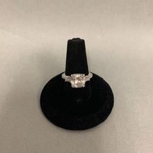 Load image into Gallery viewer, Tacori Sterling Cubic Zirconia Engagement Ring sz 5
